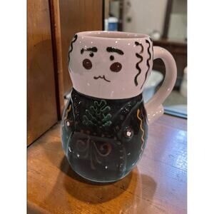 Vintage Traditional Hungarian Folk Ceramic Pitcher